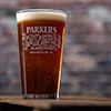 Tavern Clear Pint Glass - Engraved (single) ALT1 Thumbnail