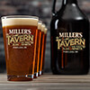 Tavern NA 1 Color Printed Growler 4 Color Pint Glass Gift Set ALT1 Thumbnail