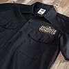 Sportsman's Club Black Embroidered Work Shirt ALT1 Thumbnail