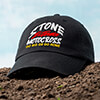 Extreme Motocross Black Embroidered Hat ALT1 Thumbnail