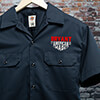 American Made Navy Embroidered Work Shirt ALT1 Thumbnail