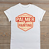 Painting White Adult T-Shirt ALT1 Thumbnail