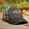 Hunting Family Tradition Brown/Camo Embroidered 2-Tone Camo Hat ALT2 Thumbnail