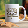 Hunting Family Tradition White Ceramic Coffee Mug (single) ALT2 Thumbnail