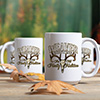 Hunting Family Tradition White Ceramic Coffee Mug (set of 4) ALT2 Thumbnail