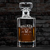 Distilling Company Clear Whiskey Decanter - Engraved ALT1 Thumbnail