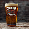 Farmstead Clear Pint Glass - Color Printed (single) ALT2 Thumbnail