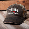 Farmstead Brown/Camo Embroidered 2-Tone Camo Hat ALT1 Thumbnail