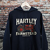 Farmstead Navy Adult Hooded Sweatshirt ALT2 Thumbnail