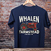 Farmstead Navy Adult T-Shirt ALT2 Thumbnail