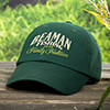 Fishing Family Tradition Forest Green Embroidered Hat ALT1 Thumbnail