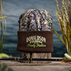 Fishing Family Tradition Brown/Camo Embroidered 2-Tone Camo Cuffed Beanie ALT1 Thumbnail