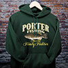 Fishing Family Tradition Forest Green Adult Hooded Sweatshirt ALT1 Thumbnail