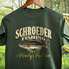 Fishing Family Tradition Forest Green Adult T-Shirt ALT2 Thumbnail