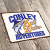 Salt Water Adventures NA Tin Sign 16 x 12.5 ALT1 Thumbnail