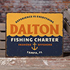 Fishing Charter NA Tin Sign 16 x 12.5 ALT1 Thumbnail