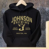 Classic Brewing Company Black Adult Hooded Sweatshirt ALT1 Thumbnail