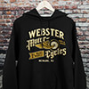 Classic Motorcycles Black Adult Hooded Sweatshirt ALT1 Thumbnail