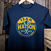 Team Side By Side Navy Adult T-Shirt ALT1 Thumbnail