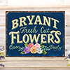 Fresh Cut Flowers NA Tin Sign 16 x 12.5 ALT1 Thumbnail