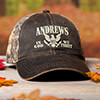 In God We Trust Brown/Camo Embroidered 2-Tone Camo Hat ALT1 Thumbnail