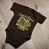 Livin' The Dream Cabin Dark Chocolate Baby Bodysuit ALT1 Thumbnail