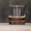 German Monogram Clear Rocks Glass - Engraved (single) ALT1 Thumbnail