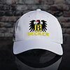 German Monogram White Embroidered Adidas Hat ALT1 Thumbnail