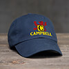 Scottish Monogram Navy Embroidered Hat ALT1 Thumbnail