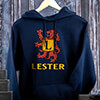 Scottish Monogram Navy Adult Hooded Sweatshirt ALT1 Thumbnail