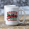 Country Christmas White Ceramic Coffee Mug (set of 2) ALT1 Thumbnail