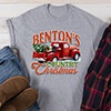 Country Christmas Sports Grey Adult T-Shirt ALT1 Thumbnail