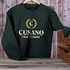 Italian Monogram Forest Green Adult Sweatshirt ALT1 Thumbnail