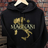 Italian Heritage Black Adult Hooded Sweatshirt ALT1 Thumbnail