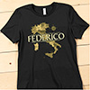 Italian Heritage Black Adult Ladies Premium T-Shirt ALT1 Thumbnail