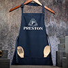 Regal Monogram Navy Apron ALT1 Thumbnail