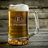 Regal Monogram Clear Beer Mug - Engraved ALT1 Thumbnail