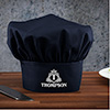 Regal Monogram Navy Embroidered Chef Hat ALT1 Thumbnail