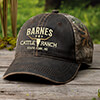 Cattle Ranch Brown/Camo Embroidered 2-Tone Camo Hat ALT1 Thumbnail