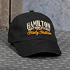 Motorcycle Family Tradition Black Embroidered Hat ALT1 Thumbnail