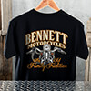 Motorcycle Family Tradition Black Adult Pocket T-Shirt ALT1 Thumbnail