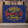 All-American Family NA Tin Sign 16 x 12.5 ALT1 Thumbnail