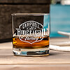 All-American Family Clear Rocks Glass - Engraved (single) ALT1 Thumbnail