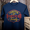 All-American Family Navy Adult T-Shirt ALT1 Thumbnail