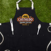 Railway Station Black/Stone Canvas Work Apron ALT1 Thumbnail