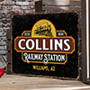 Railway Station NA Tin Sign 16 x 12.5 ALT1 Thumbnail