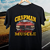 American Muscle Car Black Adult T-Shirt ALT1 Thumbnail