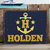 Nautical Monogram NA Tin Sign 16 x 12.5 ALT1 Thumbnail