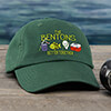 Better Together Fishing Forest Green Embroidered Hat ALT1 Thumbnail