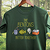 Better Together Fishing Forest Green Adult T-Shirt ALT1 Thumbnail